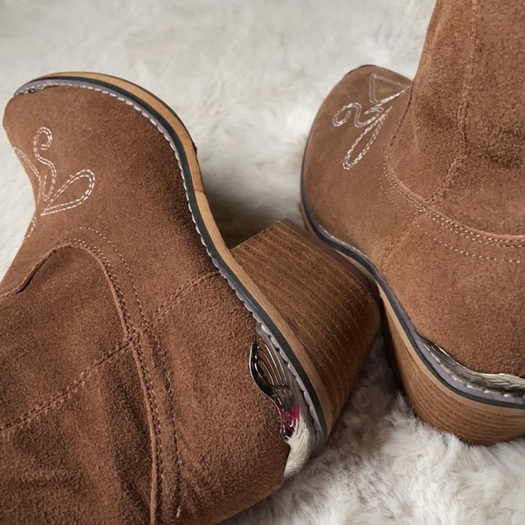 Spell | Cactus Rose Tan Suede Ankle Boots | 39 - Picture 14 of 16